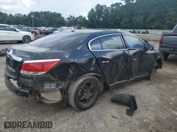 2010 Buick LaCrosse CX with VIN 1G4GB5EGXAF129997, listed as a Copart auction lot 61056505 with Not provided miles and Salvage title. Bid and sale history available at DreamBid. Image 3.