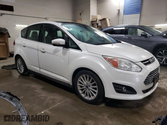 2013 Ford C-Max SEL with VIN 1FADP5BU3DL537434, listed as a Copart auction lot 51736225 with 117,358 mi miles and Salvage Title. Bid and sale history available at carsss.com. Image 4.