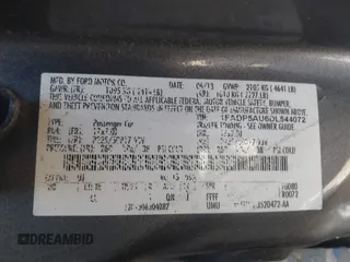 2013 Ford C-Max SE with VIN 1FADP5AU6DL544072, listed as a IAAI auction lot 41798270 with 203,489 mi miles and . Bid and sale history available at DreamBid. Image 9.