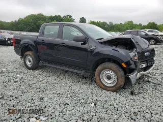 2020 Ford Ranger XL with VIN 1FTER4FH0LLA78569, listed as a Copart auction lot 57336735 with 52,196 mi miles and Salvage title. Bid and sale history available at DreamBid. Image 4.