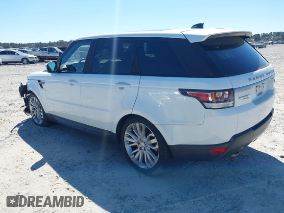2017 Land Rover Range Rover Sport SE with VIN SALWG2FVXHA143864, listed as a IAAI auction lot 41855429 with 105,323 mi miles and . Bid and sale history available at DreamBid. Image 3.