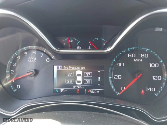 2018 Chevrolet Impala LT with VIN 1G1105S34JU150656, listed as a IAAI auction lot 41977956 with 95,743 mi miles. Bid and sale history available at carsss.com. Image 7.