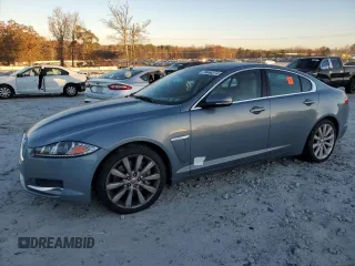 2014 Jaguar XF V6 SC with VIN SAJWJ0EF8E8U17476, listed as a Copart auction lot 79666374 with 0 mi miles and Salvage Title. Bid and sale history available at carsss.com. Image 1.