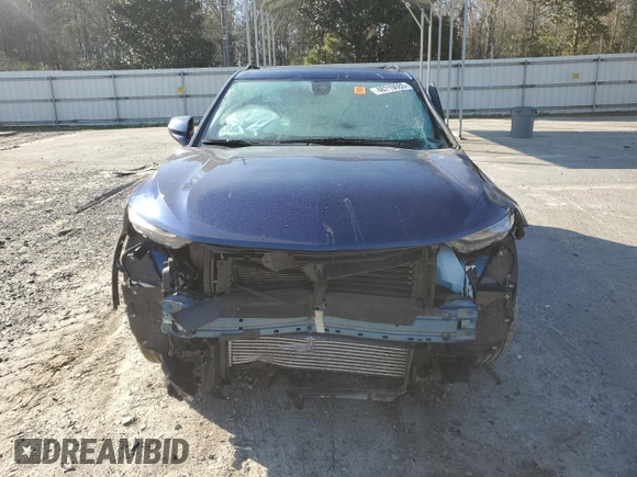 2022 Chevrolet Blazer LT with VIN 3GNKBHR40NS197220, listed as a Copart auction lot 48719685 with 31,199 mi miles and Salvage title. Bid and sale history available at DreamBid. Image 5.