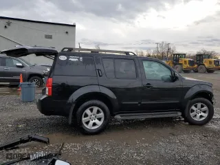 2012 Nissan Pathfinder SV with VIN 5N1AR1NBXCC609945, listed as a Copart auction lot 85562514 with 97,785 mi miles and Salvage Title. Bid and sale history available at carsss.com. Image 3.