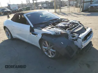 2014 Jaguar F-Type V6 with VIN SAJWA6E70E8K08728, listed as a Copart auction lot 80896044 with Not Provided miles and Salvage Title. Bid and sale history available at DreamBid. Image 4.