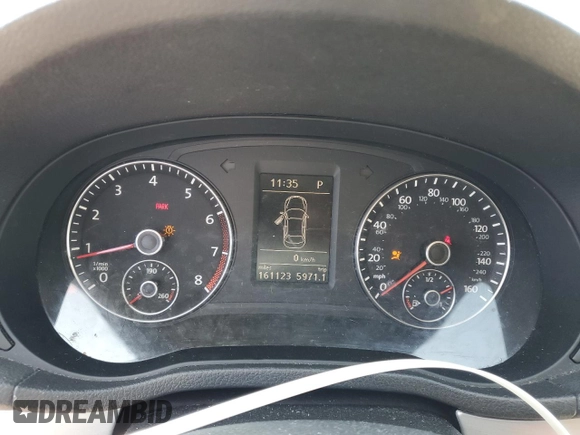 2012 Volkswagen Passat SE с VIN 1VWBH7A34CC028645, выставлен на аукционе Copart как лот 69521444 с пробегом 161 123 миль миль и Списание • Salvage title. История ставок и продаж доступна на DreamBid. Изображение 9.