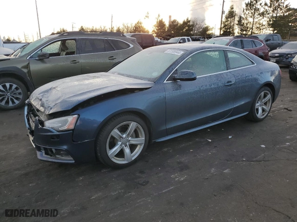 2016 Audi A5 Premium Plus with VIN WAUM2AFR7GA019797, listed as a Copart auction lot 87208944 with 82,969 mi miles and Salvage Title. Bid and sale history available at carsss.com. Image 1.