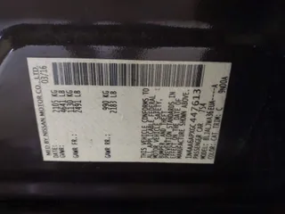 2016 Nissan Maxima 3.5 Platinum with VIN 1N4AA6APXGC447613, listed as a IAAI auction lot 40048427 with 100,142 mi miles. Bid and sale history available at carsss.com. Image 9.