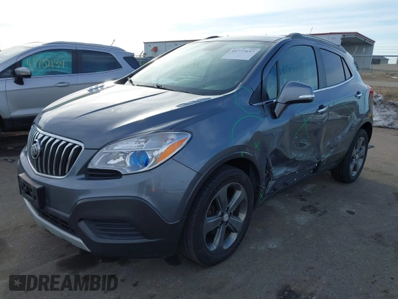 2014 Buick Encore with VIN KL4CJASB0EB727448, listed as a IAAI auction lot 41777697 with 128,812 mi miles. Bid and sale history available at carsss.com. Image 17.