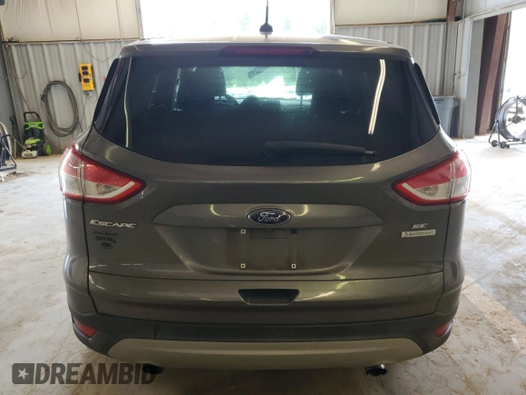 2014 Ford Escape SE with VIN 1FMCU0GX4EUA81634, listed as a Copart auction lot 48290955 with 107,286 mi miles and Salvage Title. Bid and sale history available at DreamBid. Image 6.