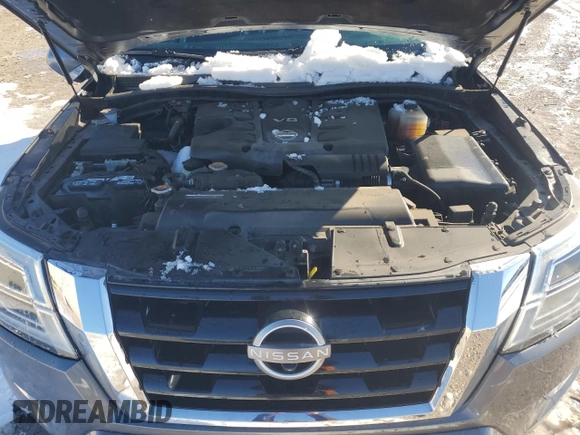 2021 Nissan Armada SL with VIN JN8AY2BA5M9372860, listed as a Copart auction lot 87930925 with 78,778 mi miles and Salvage Title. Bid and sale history available at carsss.com. Image 14.
