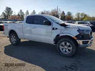 2021 Ford Ranger XL with VIN 1FTER1FHXMLD55535, listed as a Copart auction lot 50554475 with 113,294 mi miles and Salvage title. Bid and sale history available at DreamBid. Image 4.