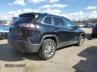 2021 Jeep Cherokee Latitude Lux with VIN 1C4PJMMX2MD216358, listed as a Copart auction lot 47167505 with 22,195 mi miles and Salvage Title. Bid and sale history available at carsss.com. Image 3.