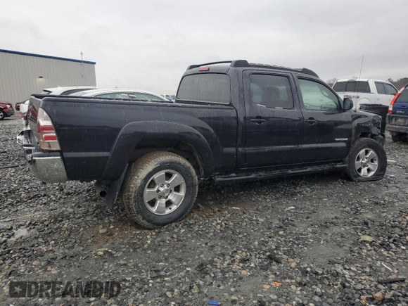 2005 Toyota Tacoma PreRunner with VIN 5TEKU72N45Z021374, listed as a Copart auction lot 45632775 with 183,310 mi miles and Salvage Title. Bid and sale history available at carsss.com. Image 3.