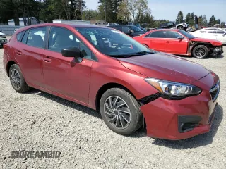 2019 Subaru Impreza с VIN 4S3GTAB67K3700001, выставлен на аукционе Copart как лот 55342785 с пробегом 38 133 миль миль и Списание • Salvage title. История ставок и продаж доступна на DreamBid. Изображение 4.