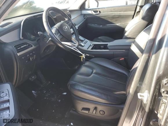 2021 Hyundai Palisade SEL with VIN KM8R4DHEXMU173277, listed as a Copart auction lot 87599645 with 132,955 mi miles and Salvage Title. Bid and sale history available at carsss.com. Image 7.