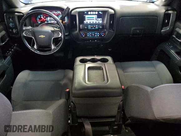 2017 Chevrolet Silverado 1500 LT with VIN 3GCUKREC4HG198074, listed as a Copart auction lot 55319615 with 105,950 mi miles and Salvage Title. Bid and sale history available at DreamBid. Image 8.