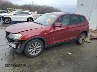 2014 BMW X3 xDrive28i z VIN 5UXWX9C52E0D18017, wystawiony jako Copart lot #51942895 z przebiegiem 170 626 mil mil oraz Szkoda całkowita • Salvage title. Historia ofert i sprzedaży dostępna na DreamBid. Obrazek 1.