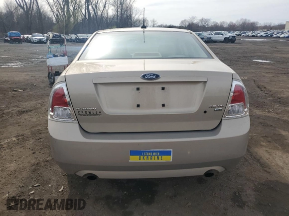 2007 Ford Fusion SE with VIN 3FAHP01107R141043, listed as a Copart auction lot 52027495 with 101,170 mi miles and Salvage Title. Bid and sale history available at carsss.com. Image 6.