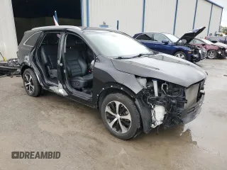 2017 Kia Sorento EX with VIN 5XYPH4A59HG301722, listed as a Copart auction lot 48353185 with 87,128 mi miles and Salvage Title. Bid and sale history available at carsss.com. Image 4.