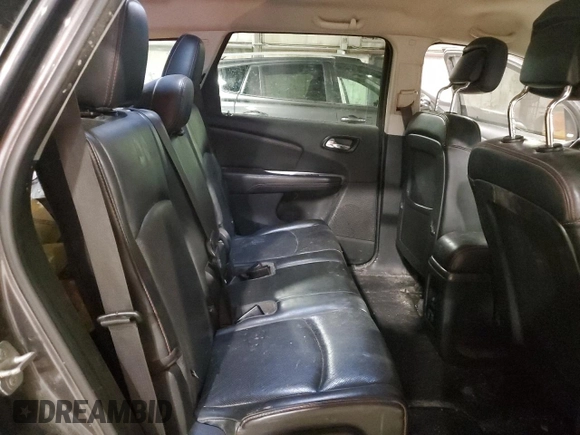 2014 Dodge Journey R/T with VIN 3C4PDCEG3ET309644, listed as a Copart auction lot 53986465 with 136,769 mi miles and Salvage title. Bid and sale history available at DreamBid. Image 11.