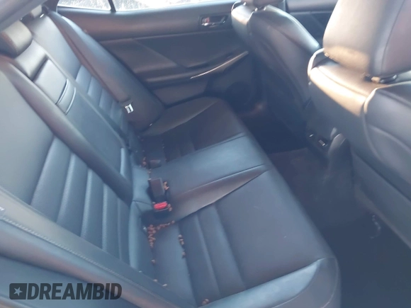 2016 Lexus IS 350 with VIN JTHBE1D23G5025417, listed as a IAAI auction lot 41381603 with 128,770 mi miles and . Bid and sale history available at DreamBid. Image 8.