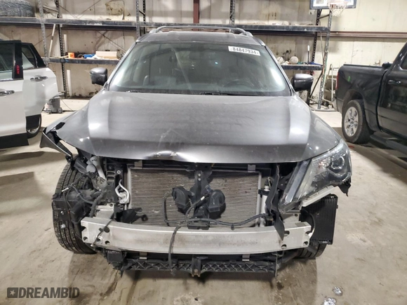 2018 Nissan Pathfinder SV with VIN 5N1DR2MM2JC613393, listed as a Copart auction lot 84847934 with NaN miles and Salvage Title. Bid and sale history available at carsss.com. Image 5.
