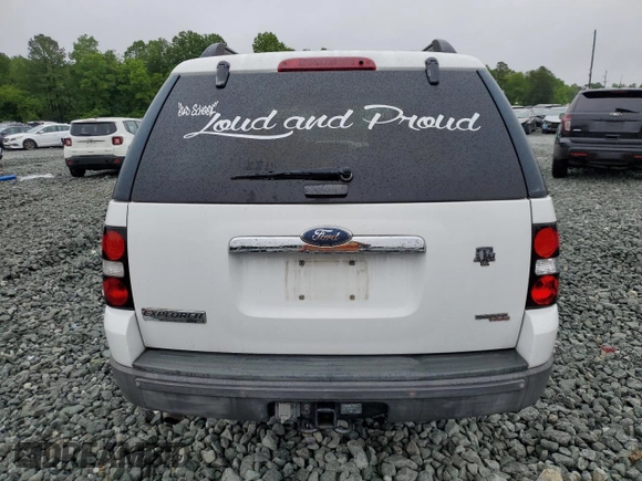 2006 Ford Explorer XLT z VIN 1FMEU73E96UB02808, wystawiony jako Copart lot #58635865 z przebiegiem 140 132 mil mil oraz Czysty tytuł • Clean title. Historia ofert i sprzedaży dostępna na DreamBid. Obrazek 6.
