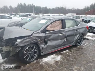 2017 Nissan Sentra SR Turbo with VIN 3N1CB7AP2HY297885, listed as a IAAI auction lot 41663916 with 20,029 mi miles. Bid and sale history available at carsss.com. Image 6.