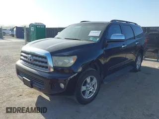 2008 Toyota Sequoia Ltd with VIN 5TDZY68A28S011655, listed as a IAAI auction lot 42010093 with 356,580 mi miles. Bid and sale history available at carsss.com. Image 6.