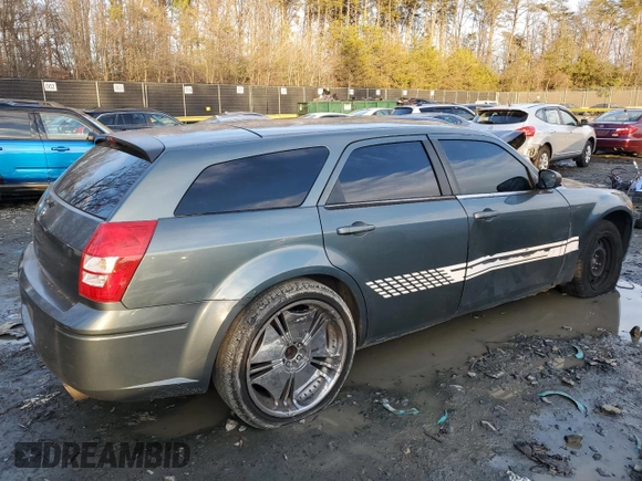 2006 Dodge Magnum z VIN 2D4FV47T26H252231, wystawiony jako Copart lot #87052544 z przebiegiem 169 378 mil mil oraz Szkoda całkowita • Salvage title. Historia ofert i sprzedaży dostępna na DreamBid. Obrazek 3.