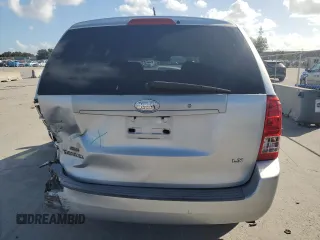 2006 Kia Sedona LX with VIN KNDMB233866024341, listed as a Copart auction lot 79071364 with 132,924 mi miles and Salvage Title. Bid and sale history available at carsss.com. Image 6.