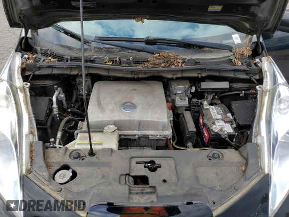 2013 Nissan LEAF SV with VIN 1N4AZ0CP5DC420043, listed as a Copart auction lot 77325664 with 72,963 mi miles and Clean title. Bid and sale history available at DreamBid. Image 11.