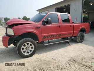 2005 Ford F-250 XL with VIN 1FTSW21P45EB41632, listed as a Copart auction lot 59676215 with 251,452 mi miles and Salvage title. Bid and sale history available at DreamBid. Image 1.