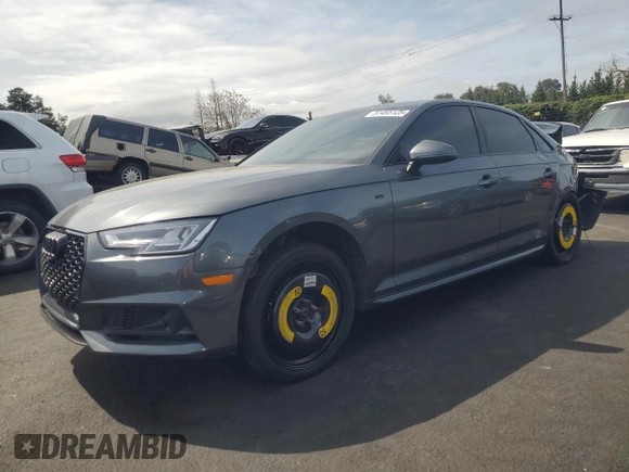 2018 Audi S4 Prestige z VIN WAUC4AF44JA123438, wystawiony jako Copart lot #51455125 z przebiegiem Nie podano mil oraz Szkody całkowita. Historia ofert i sprzedaży dostępna na DreamBid. Obrazek 1.