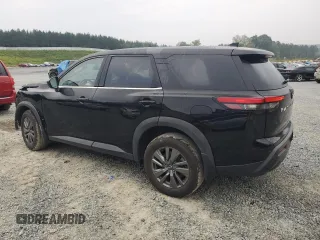 2023 Nissan Pathfinder S with VIN 5N1DR3AC9PC218234, listed as a Copart auction lot 73536874 with 24,322 mi miles and Salvage title. Bid and sale history available at DreamBid. Image 2.