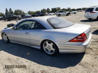2002 Mercedes-Benz CL with VIN WDBPJ75J92A023181, listed as a Copart auction lot 64319274 with 116,177 mi miles and Clean Title. Bid and sale history available at carsss.com. Image 2.