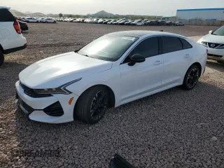 2022 Kia K5 GT-Line with VIN 5XXG64J29NG150487, listed as a Copart auction lot 51146405 with 32,027 mi miles and Salvage Title. Bid and sale history available at carsss.com. Image 1.