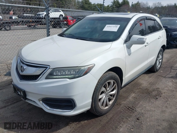 2016 Acura RDX Technology with VIN 5J8TB4H50GL016692, listed as a IAAI auction lot 41827258 with 209,224 mi miles and . Bid and sale history available at DreamBid. Image 17.