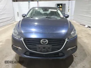 2018 Mazda 3 Grand Touring with VIN 3MZBN1W3XJM213129, listed as a Copart auction lot 50011175 with 95,518 mi miles and Salvage Title. Bid and sale history available at DreamBid. Image 5.