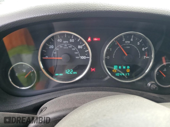 2014 Jeep Wrangler Unlimited Sport with VIN 1C4BJWDG3EL108151, listed as a Copart auction lot 49862315 with 104,417 mi miles and Salvage Title. Bid and sale history available at carsss.com. Image 9.