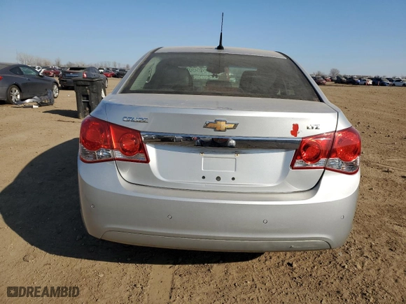 2011 Chevrolet Cruze LTZ with VIN 1G1PH5S93B7200180, listed as a Copart auction lot 48192355 with 179,217 mi miles and Salvage Title. Bid and sale history available at carsss.com. Image 6.