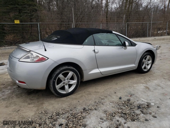 2008 Mitsubishi Eclipse GS with VIN 4A3AL25F68E040437, listed as a Copart auction lot 43521025 with 75,644 mi miles and Salvage Title. Bid and sale history available at carsss.com. Image 3.