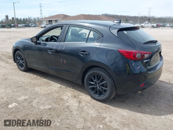 2015 Mazda 3 i Touring with VIN JM1BM1L72F1243422, listed as a IAAI auction lot 42116164 with 110,713 mi miles. Bid and sale history available at carsss.com. Image 3.