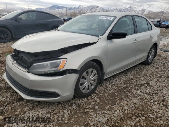 2011 Volkswagen Jetta Sedan S with VIN 3VW2K7AJ4BM086803, listed as a Copart auction lot 84298714 with 189,687 mi miles and Salvage Title. Bid and sale history available at carsss.com. Image 1.