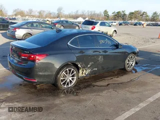 2017 Acura TLX V6 with VIN 19UUB2F30HA001844, listed as a IAAI auction lot 41803144 with 130,574 mi miles and . Bid and sale history available at DreamBid. Image 4.