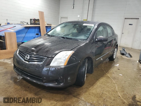 2010 Nissan Sentra S with VIN 3N1AB6AP6AL686842, listed as a Copart auction lot 55884875 with 166,624 mi miles and Salvage title. Bid and sale history available at DreamBid. Image 1.