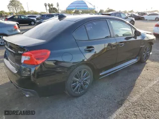 2017 Subaru WRX with VIN JF1VA1B60H9827357, listed as a Copart auction lot 47666835 with 93,108 mi miles and Salvage Title. Bid and sale history available at carsss.com. Image 3.