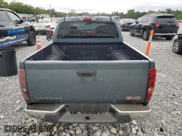 2006 GMC Canyon SLE2 with VIN 1GTCS136868266986, listed as a Copart auction lot 73423604 with 278,202 mi miles and Clean Title. Bid and sale history available at carsss.com. Image 6.